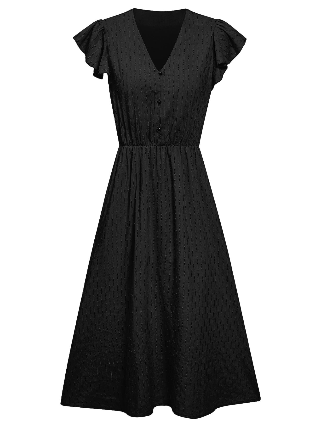 Women's Casual Solid Color Fresh Air Dress
