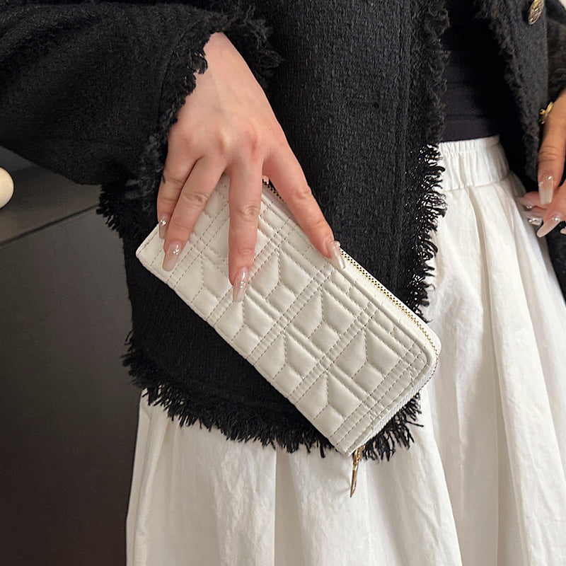 Long Fashion Simple Clutch Classic Style Ladies Wallets