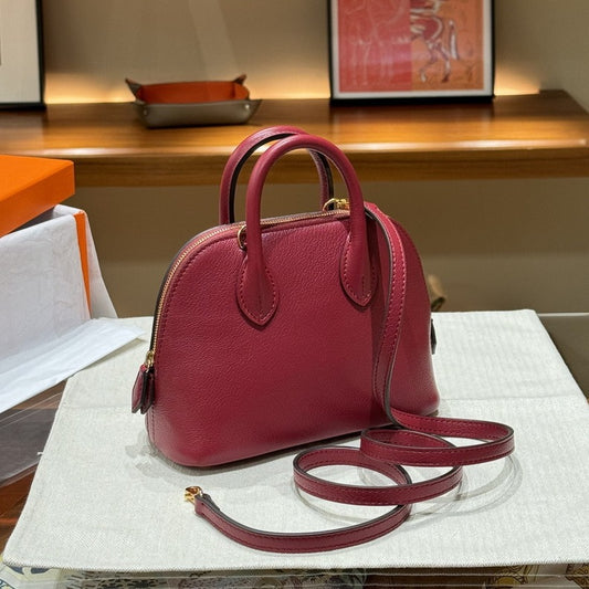 Women's First Layer Cowhide Sheep Pattern Mini Handbags