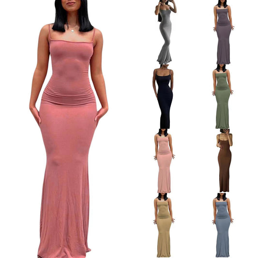 Women's Suspender High-grade Pure Desire Style Hip Dress