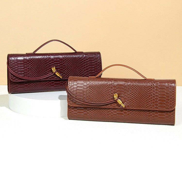 Women's Pattern Hand-woven Fashion Sense Niche Dinner Bags