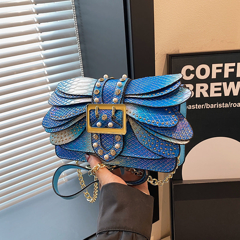 New Women's Vintage Chain Snake Pattern Bags