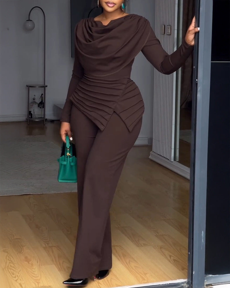 Women's Fashion Spring Sweet Style Fresh Long Jumpsuits