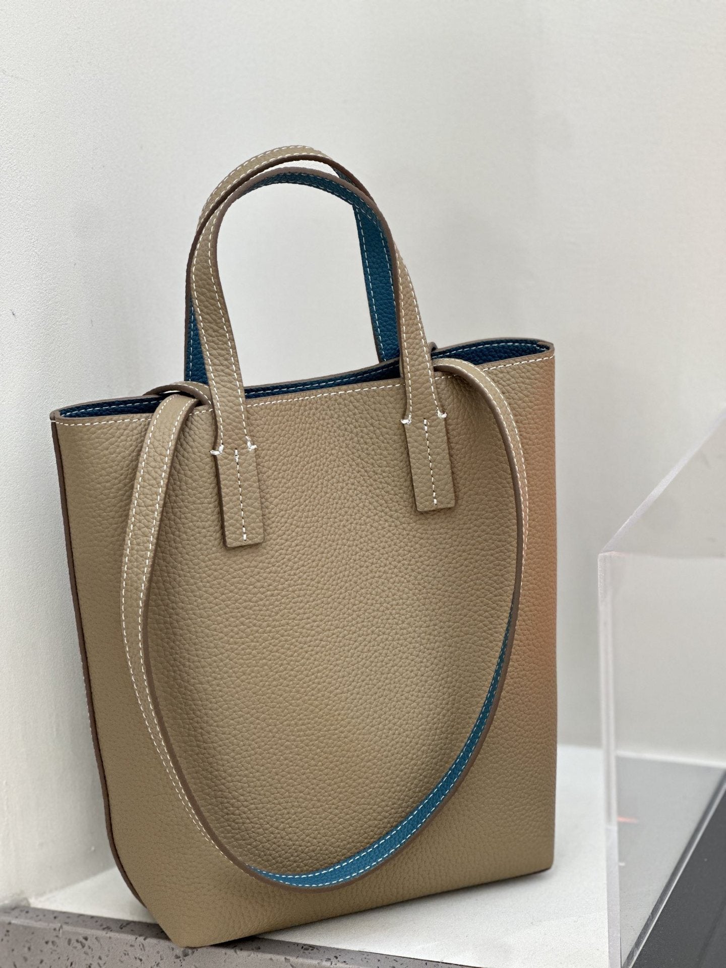 Trendy Korean Double-sided Shopping Basket Open Bags