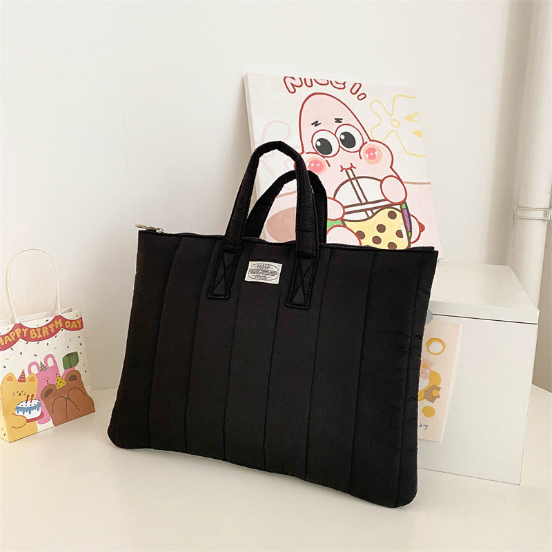 Women's Sleeve Design Space Cotton Shockproof Official Bags