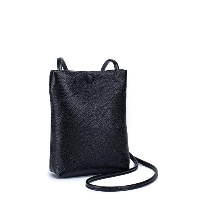 Women's Leather Mobile Mini Fashion Simple Cowhide Phone Bags