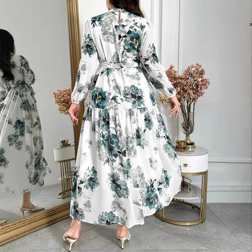 Women's Dress Summer Lace Up Slim Fit Dresses