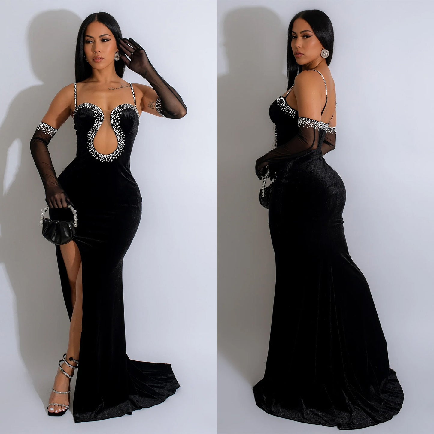 Women's Fashion Wear Solid Color Sexy Tube Dresses