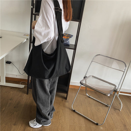 Canvas Female Class Commuter Large Capacity Shoulder Bags