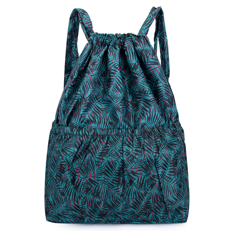 Beautiful Folding Drawstring Pocket Large Capacity Backpacks