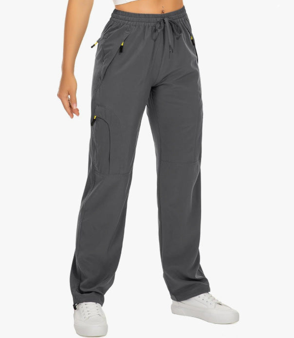 Women's Outdoor Thin Trousers Climbing Casual Breathable Pants