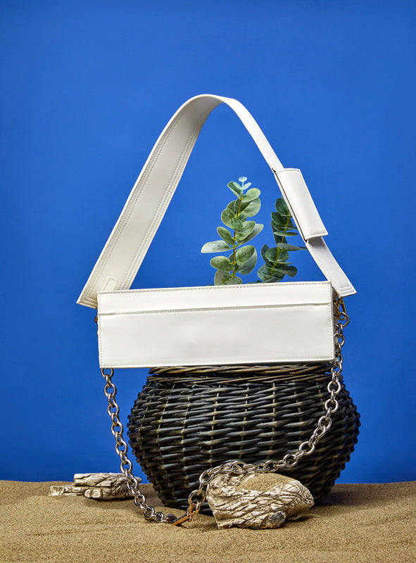 Women's High-grade Underarm Chain Retro Light Luxury Armpit Bags