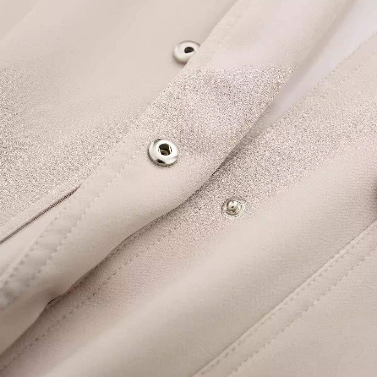 Women's Big Mouth Pocket Decoration Pilot Coats