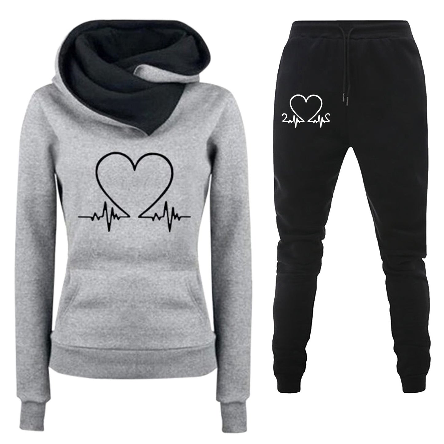 Spring Leisure Sports Heartbeat Frequency Female Women's Sweater, Sweater