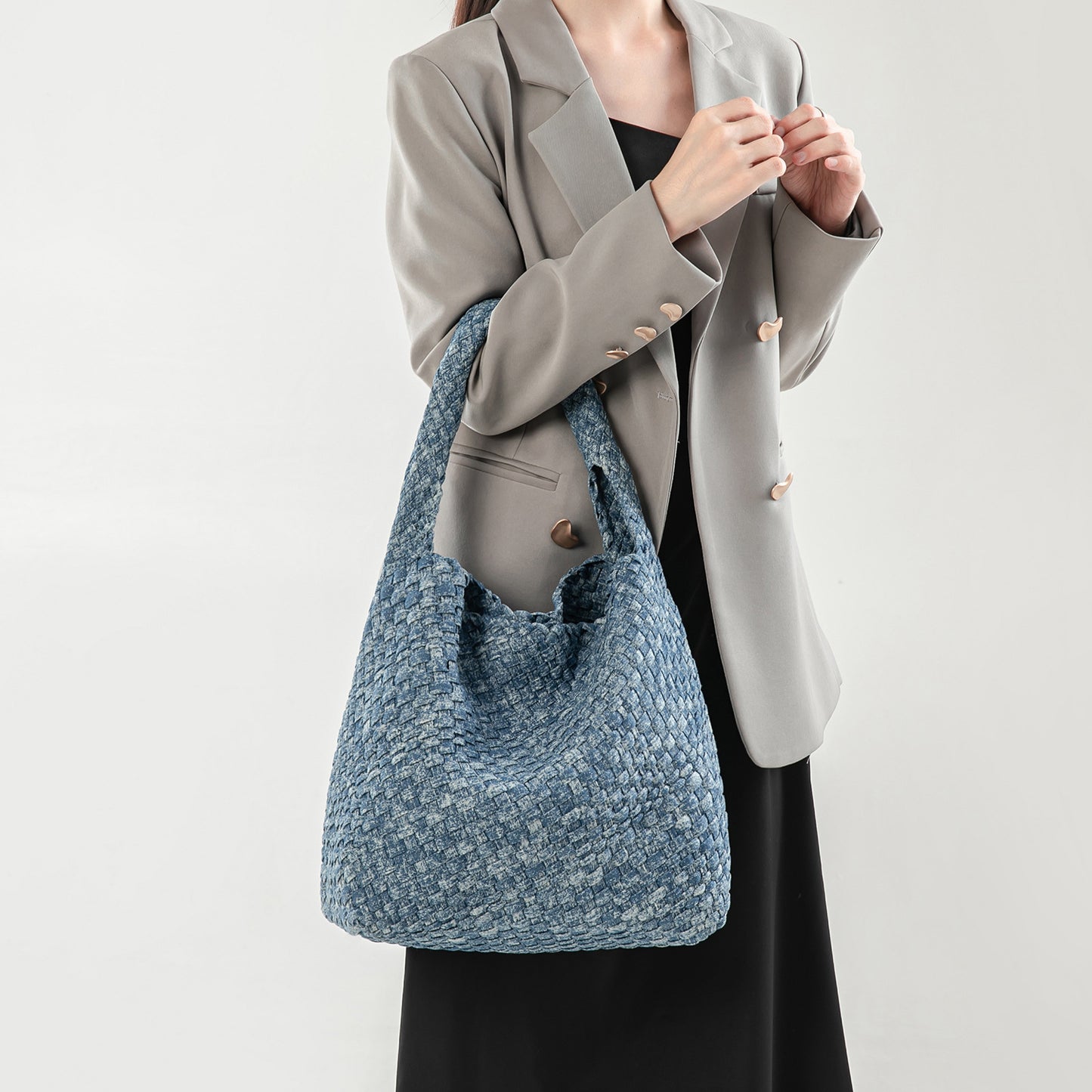 Durable Charming Material Hand-woven Large Capacity Tote Bags