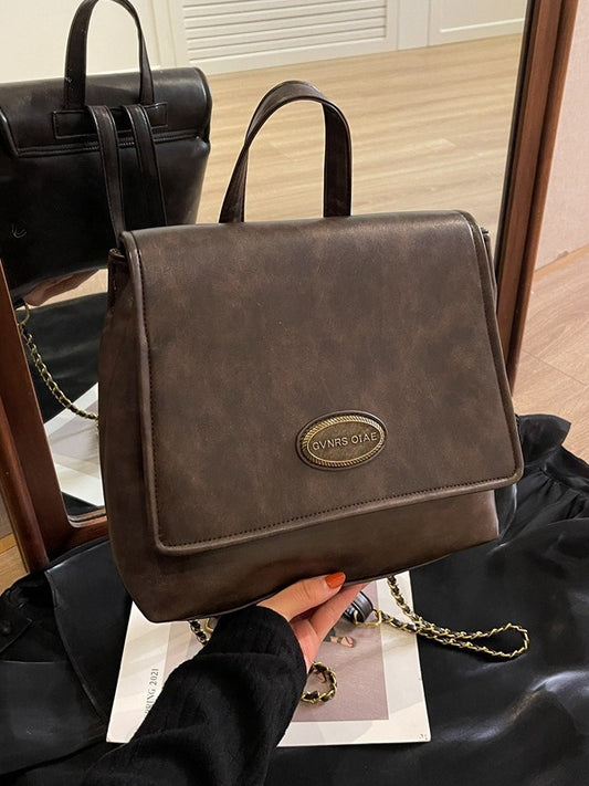 Women's Vintage Portable Korean Style High Sense For Backpacks