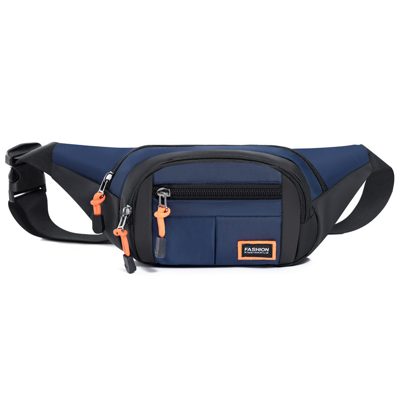 Men's Large Capacity Fashion Simple Cash Men's Waist Packs