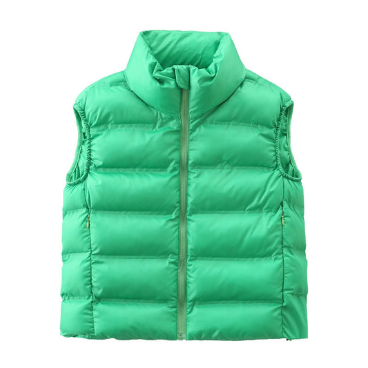Women's Charming Early Spring Elegant Down Vests