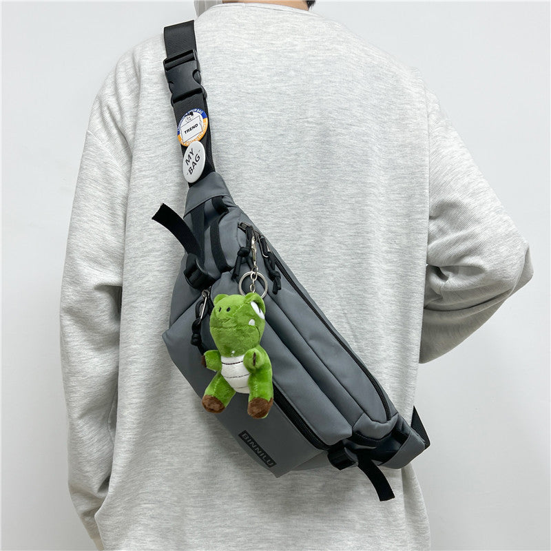 Men's Large Capacity Waterproof Female Korean Style Men's Chest Bags