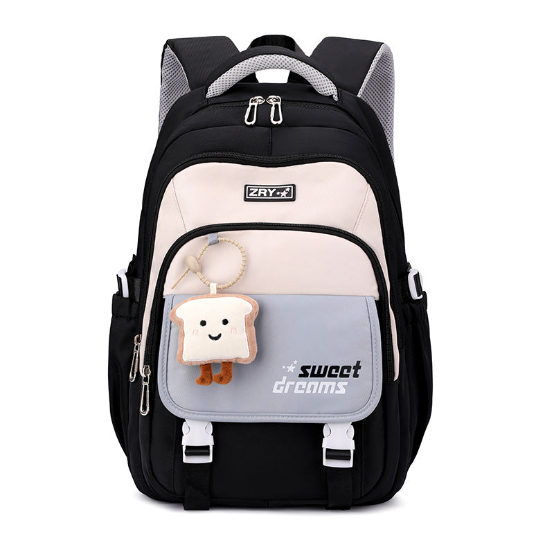 Junior High Large Capacity Simple Cute Middle School Students' Schoolbags
