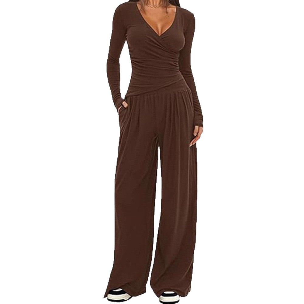 Elegant Versatile Women's Long Sleeve Sportswear Fashion Casual Suit