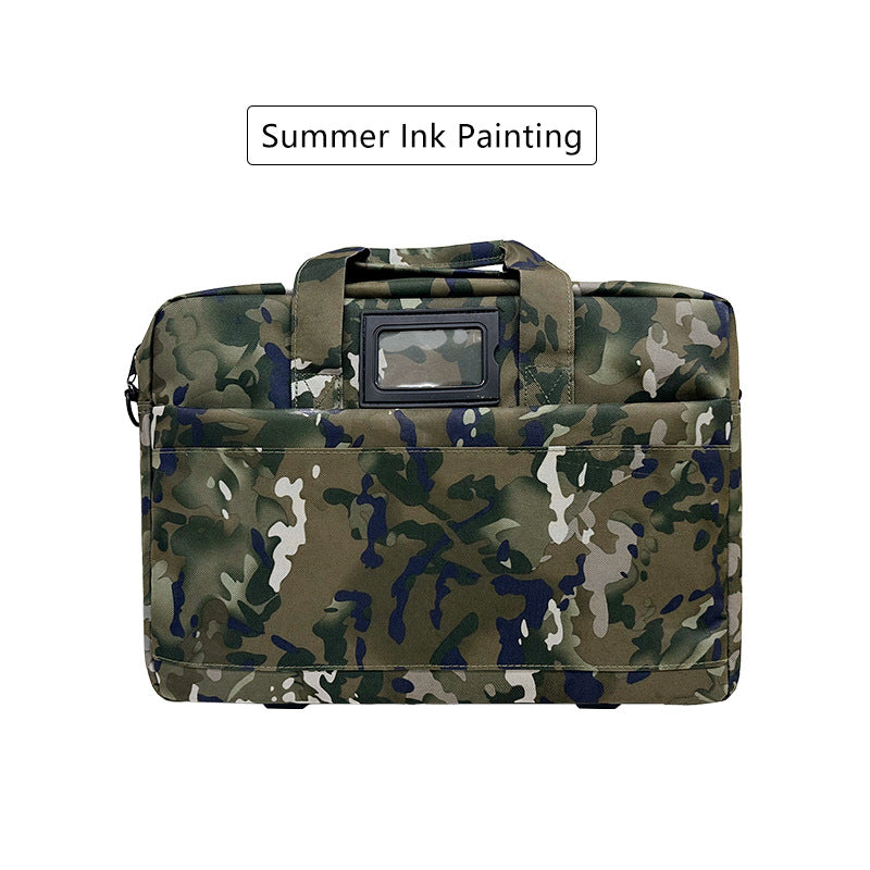 Camouflage Portable File Large Capacity Computer Outdoor Bags