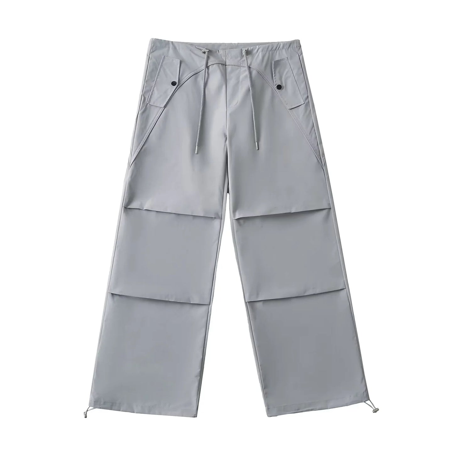Women's Parachute Soldier Overalls Autumn Sports Tactical Straight Mountaineering Leisure Pants