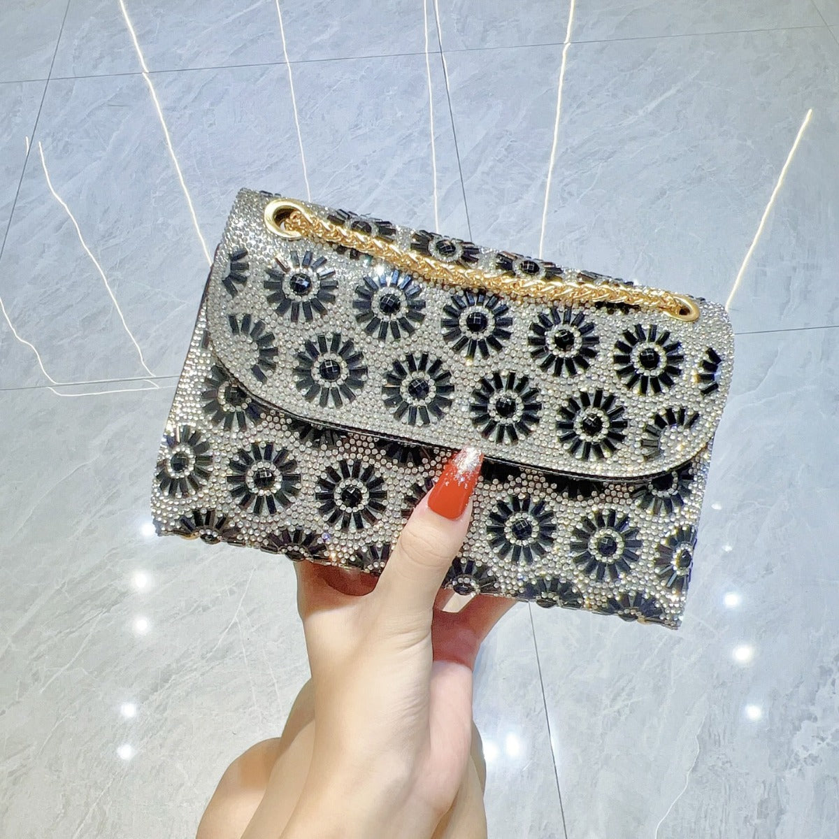 Women's Chain Underarm Fashion Trend Single Full Bags