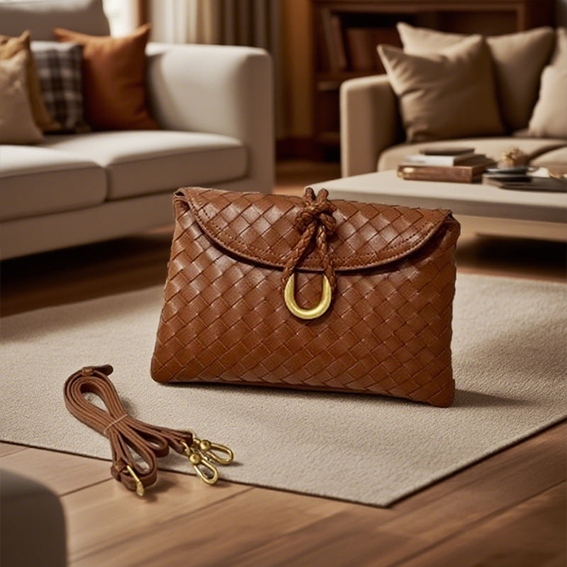 Strictly Selected Hand-woven Envelope Clutch Large Small Square Bags