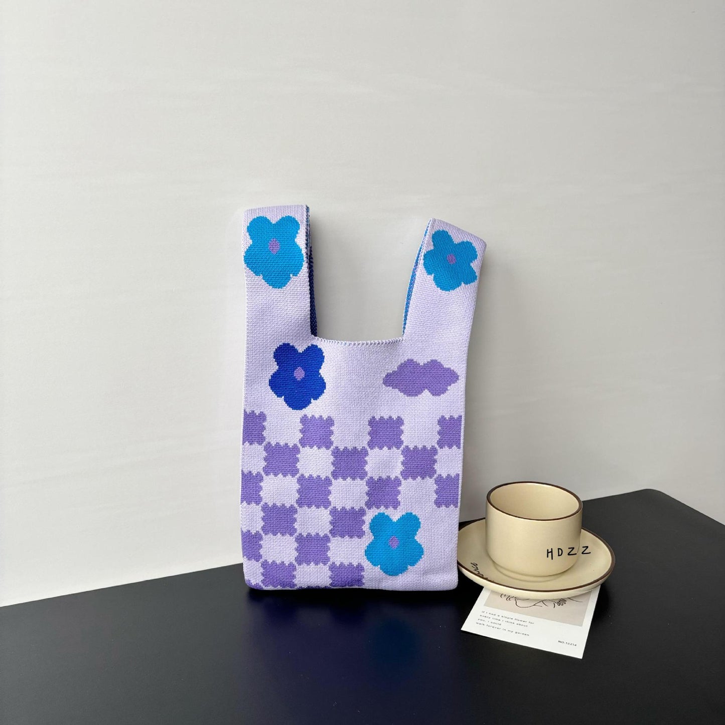 Cartoon Wrist Large Capacity Minority Hand Handbags