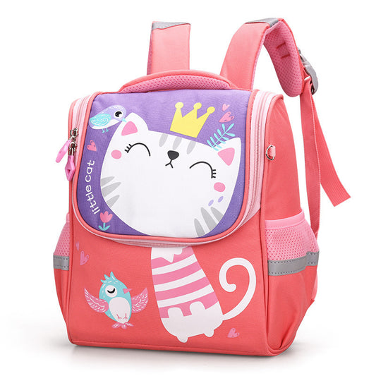 Children's Cartoon Cute Offload Large Class Little Kindergarten School Bags