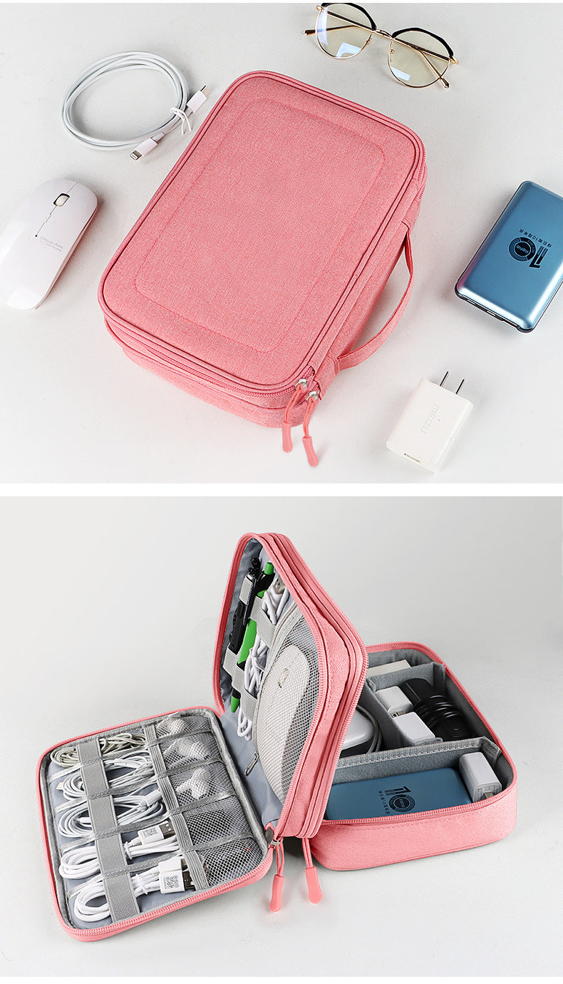 Storage Multifunctional Waterproof Charging Data Cable Travel Bags