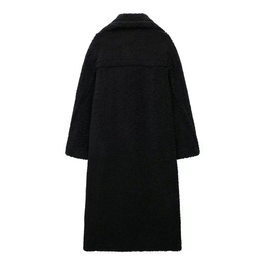 Women's Casual Attractive Homemade Fleece Overcoat Clothing