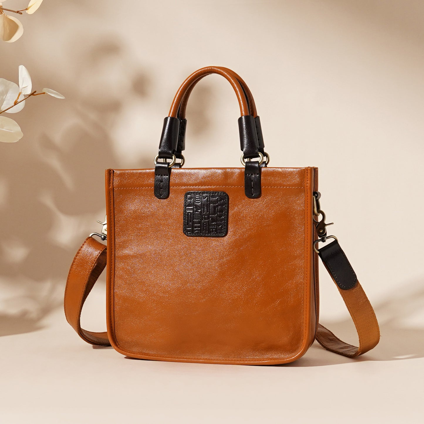 Vintage Genuine Leather Fashionable High-grade First Layer Cowhide Bags