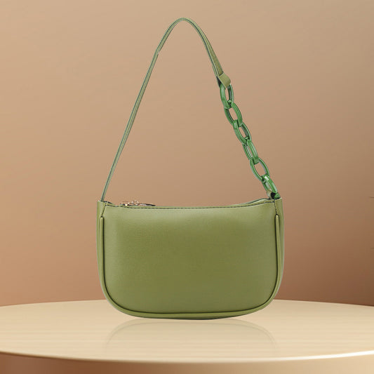 Classy Leather Slanted Korean Style Underarm Armpit Bags