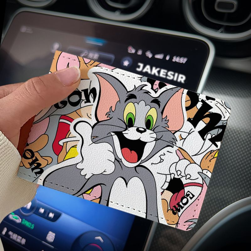 Mouse Cartoon Driving License Protective Cover Card Holder