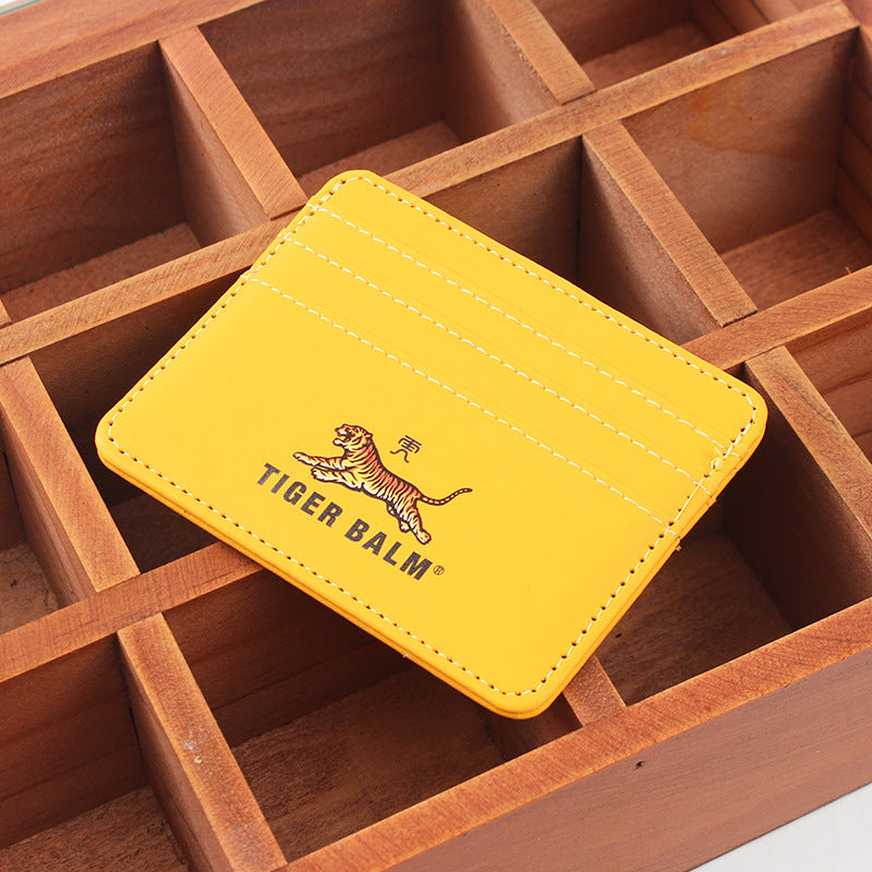 Multiple Slots High-grade Leather Waterproof Storage Card Holder