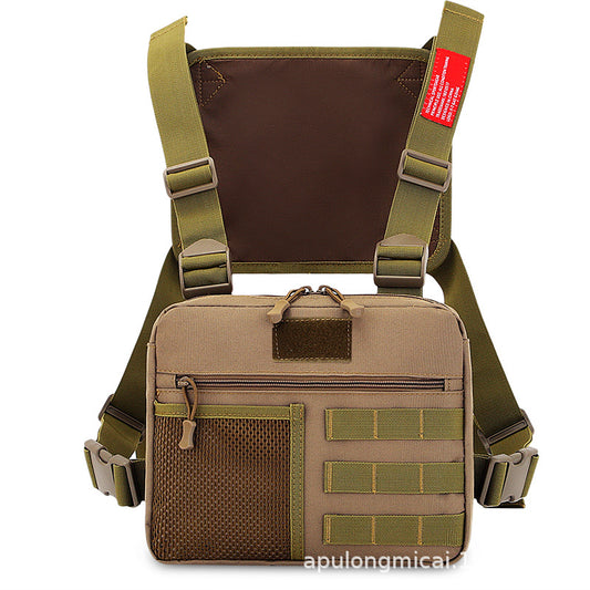 Men's Vest Jacket Camouflage Camping Motorcycle Backpacks