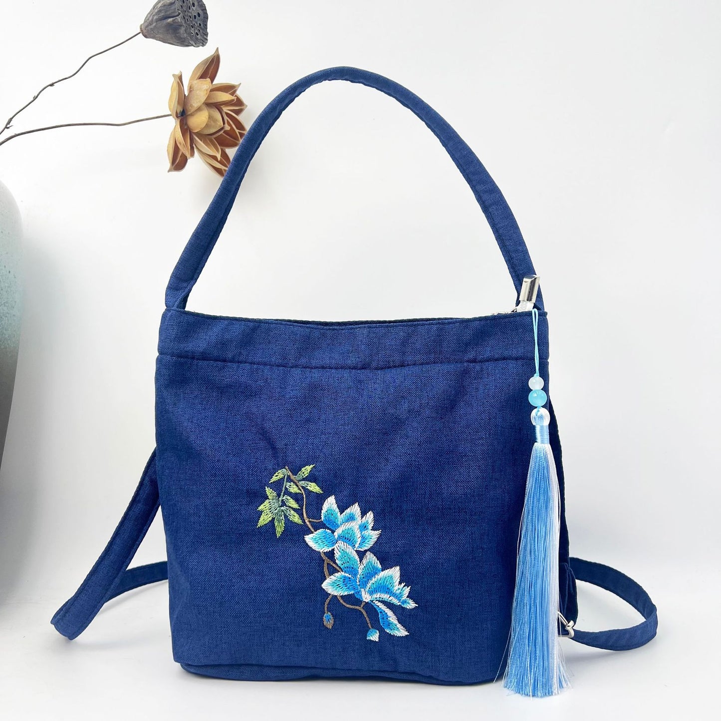 Embroidery Hand Literary National Style Ancient Handbags