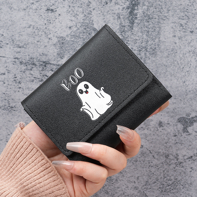 Women's Personality Short Three-in-one Trend Mini Ladies Wallets