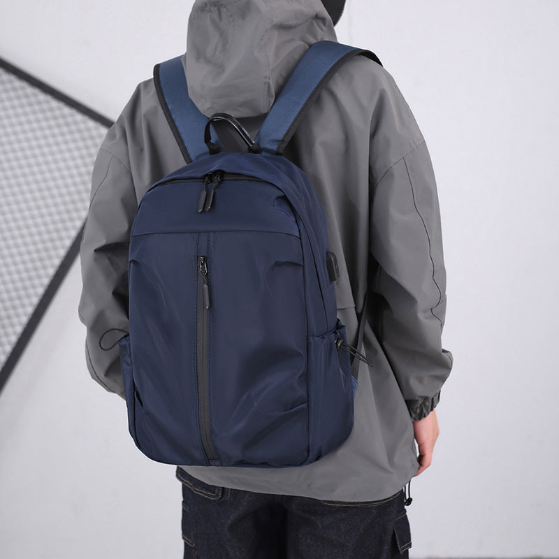 Men's Glamorous Double Back Printed Computer Middle School Students' Schoolbags