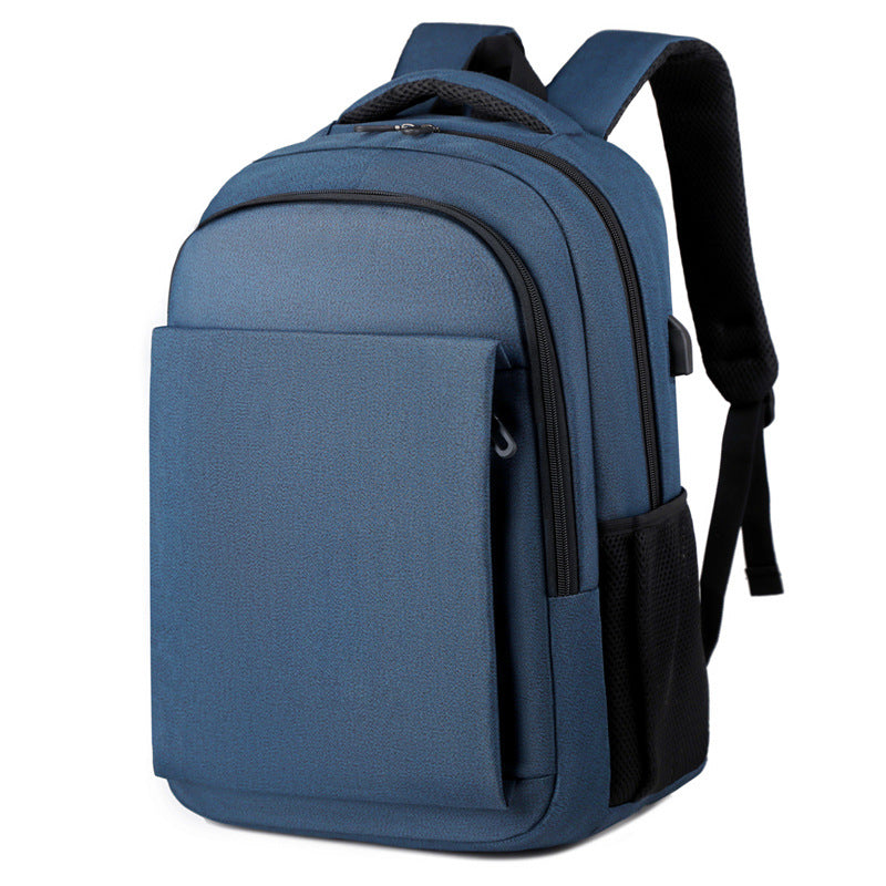 Back Breathable Portable Power Bank Practical Business Backpacks