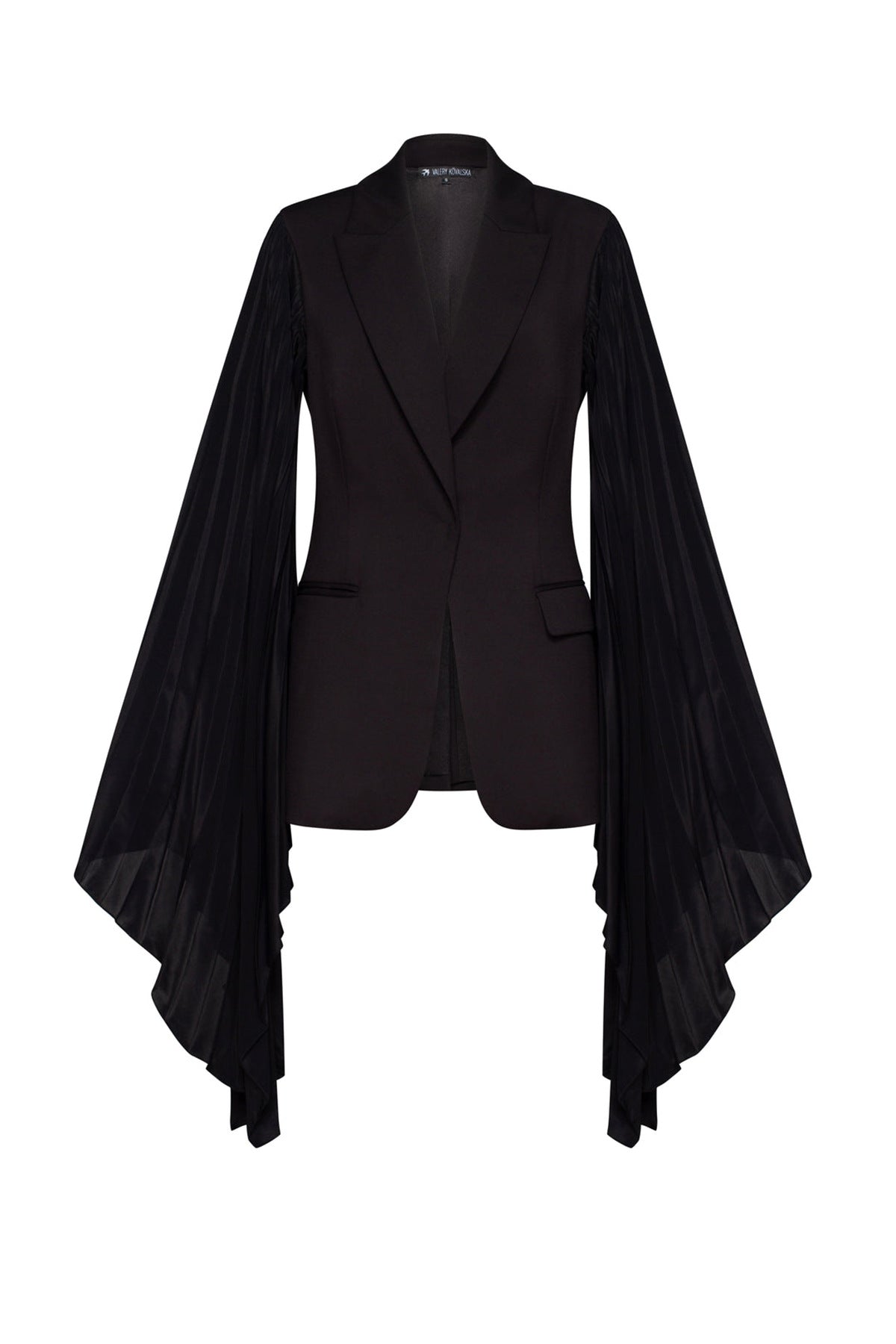 Women's Autumn Pleated Super Wide Loose Large Blazers