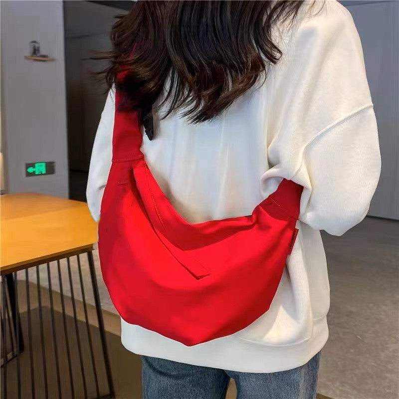 Women's Design Large Capacity Summer Canvas Commuter Men's Messenger Bags