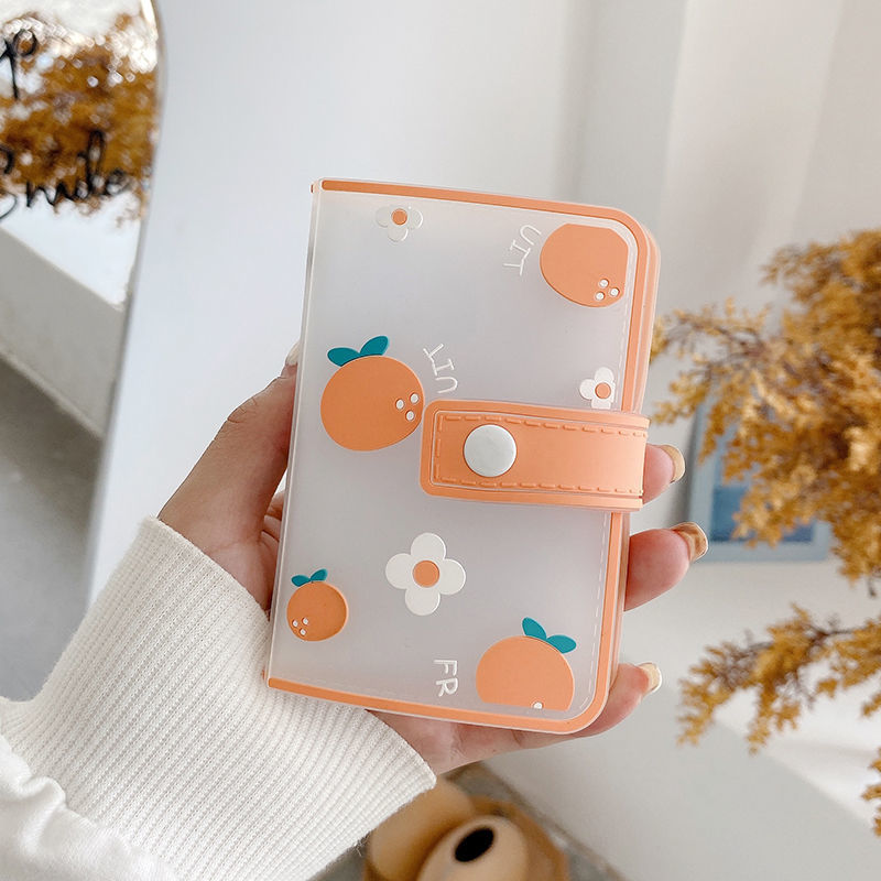 Women's Gel Large Capacity Multiple Slots Cute Card Holder