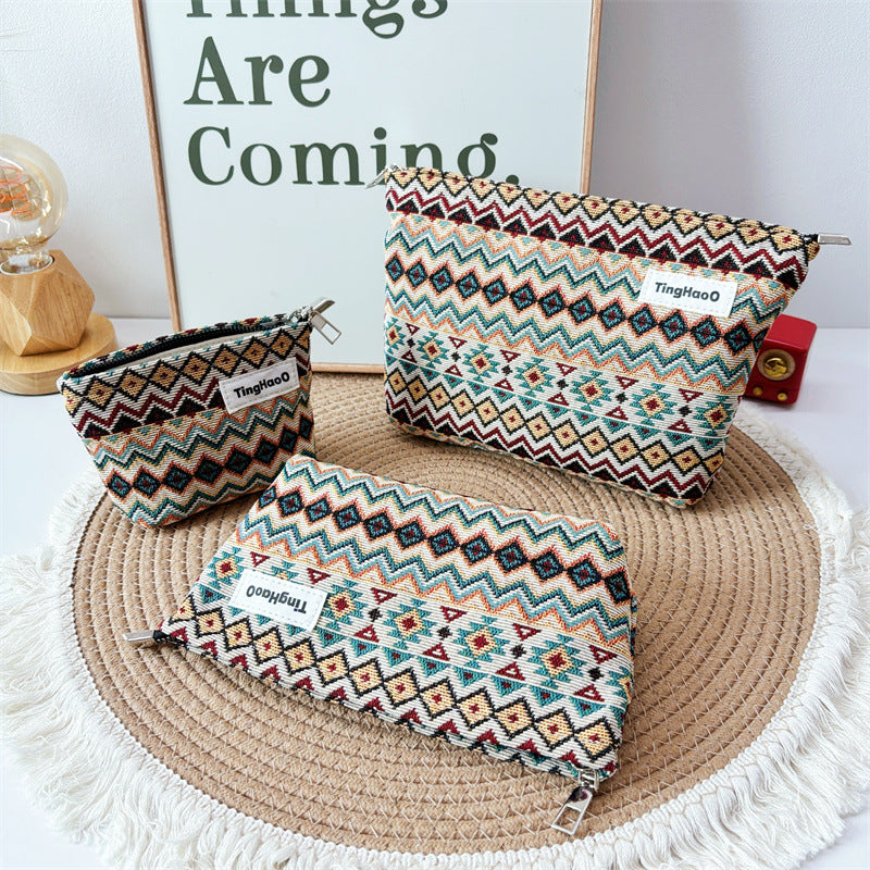 Women's Fabric Storage Artistic Ethnic Style Clutch Bags