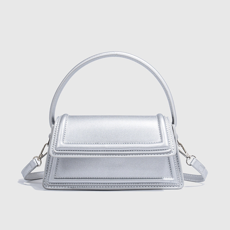 Graceful Women's Brown City Portable Flap Crossbody Bags