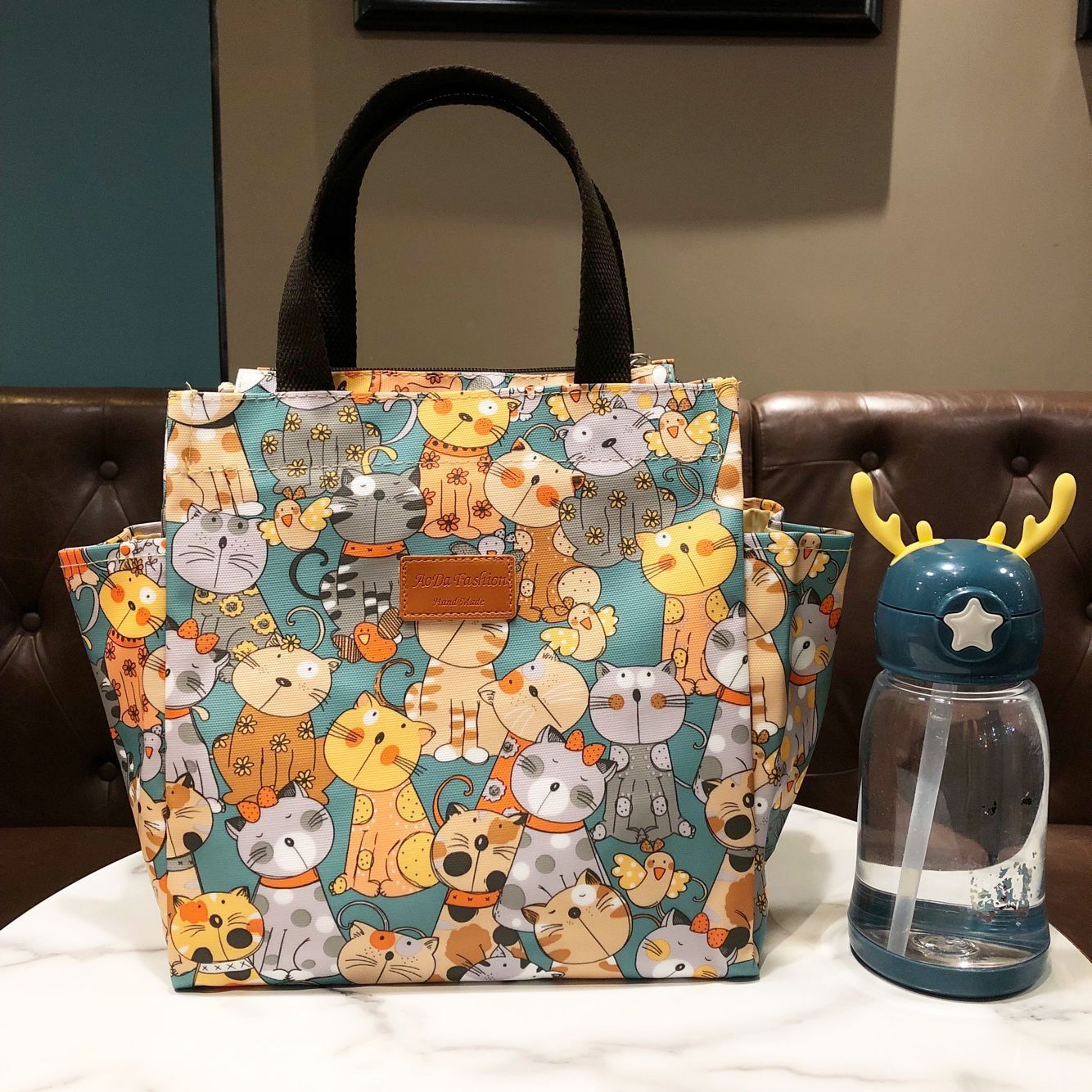 Korean Style Portable Versatile Fashion Cartoon Handbags