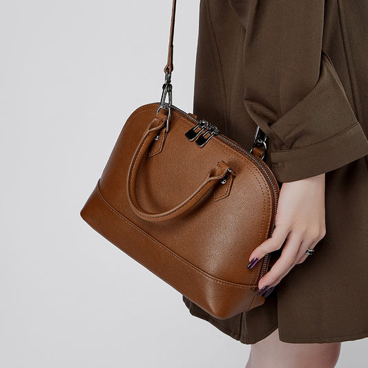 Women's Korean Solid Color Fashion Trendy High-grade Crossbody Bags