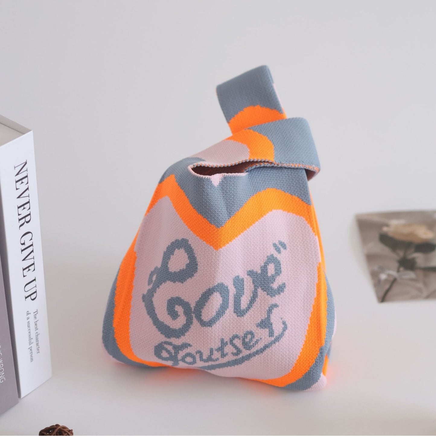 Women's Charming New Hand Knitted Wrist Handbags